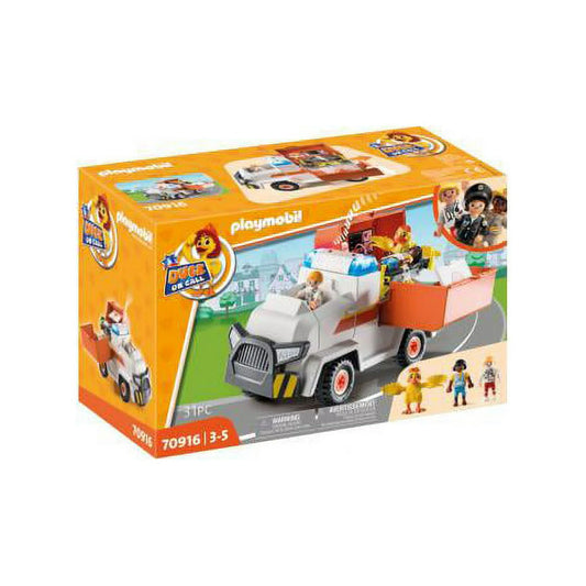 Playmobil DUCK ON CALL - Ambulance Emergency Vehicle Fashions for Home