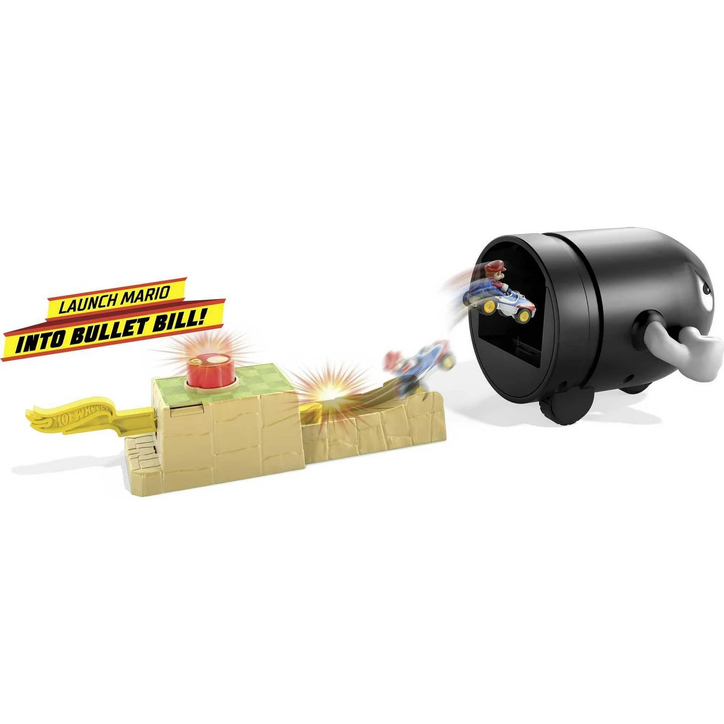 Hot Wheels Mario Kart, Lanzador Bullet Bill
