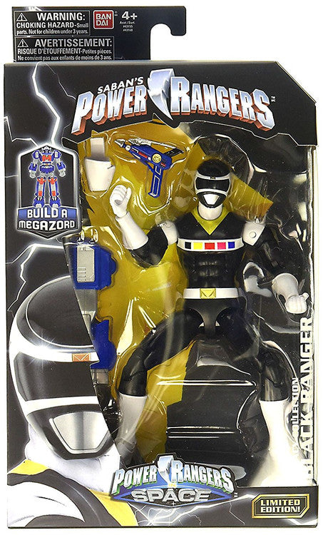 Power Rangers In Space Black Ranger Legacy Figure