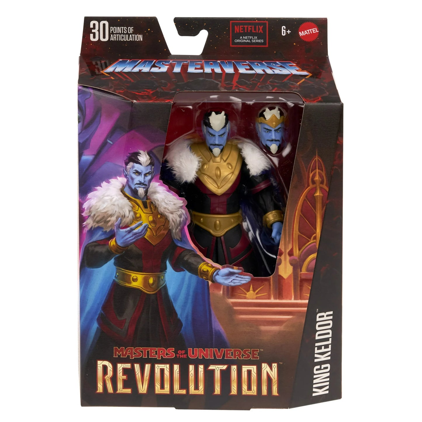 Masters of the Universe: Revolution Masterverse King Keldor Action Figure Toy