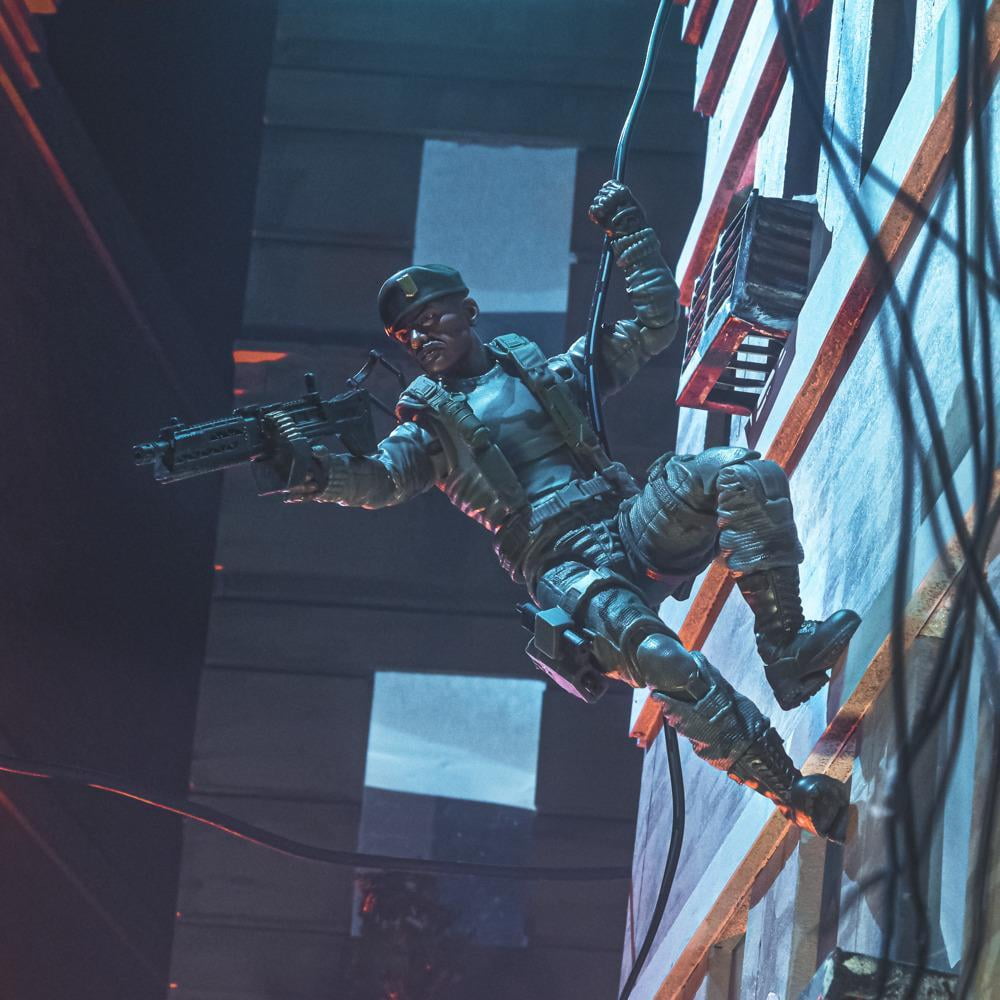 G.I. Joe Classified Series Series Lonzo "Stalker" Wilkinson Figure 46 Collectible Toy, Accessories, Custom Package Art