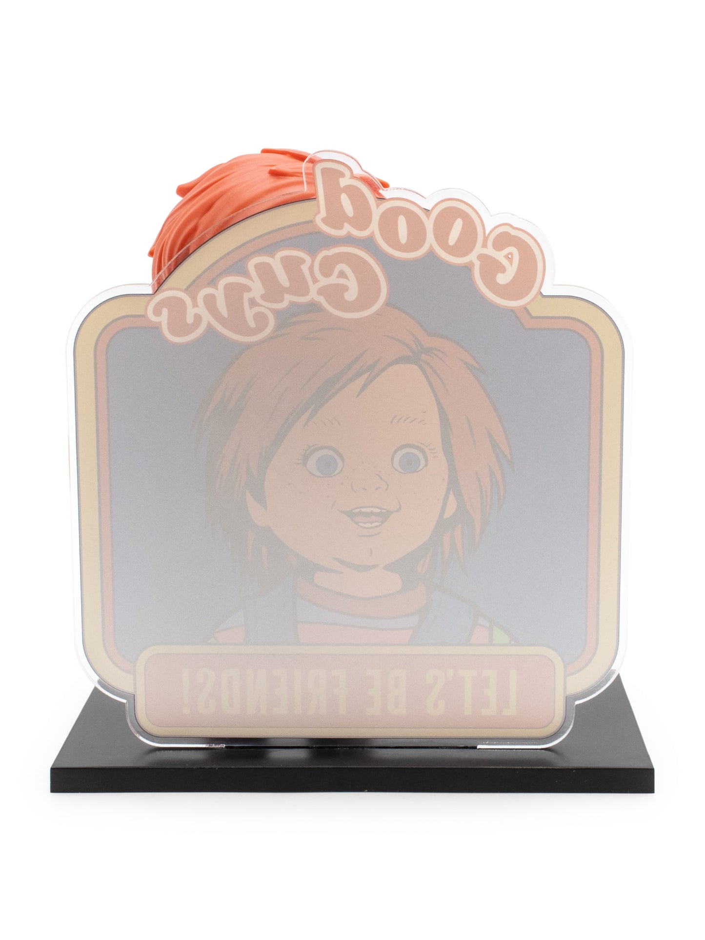 Chucky Fly Guys+ 4.5-Inch Vinyl Figure with Acrylic Backdrop