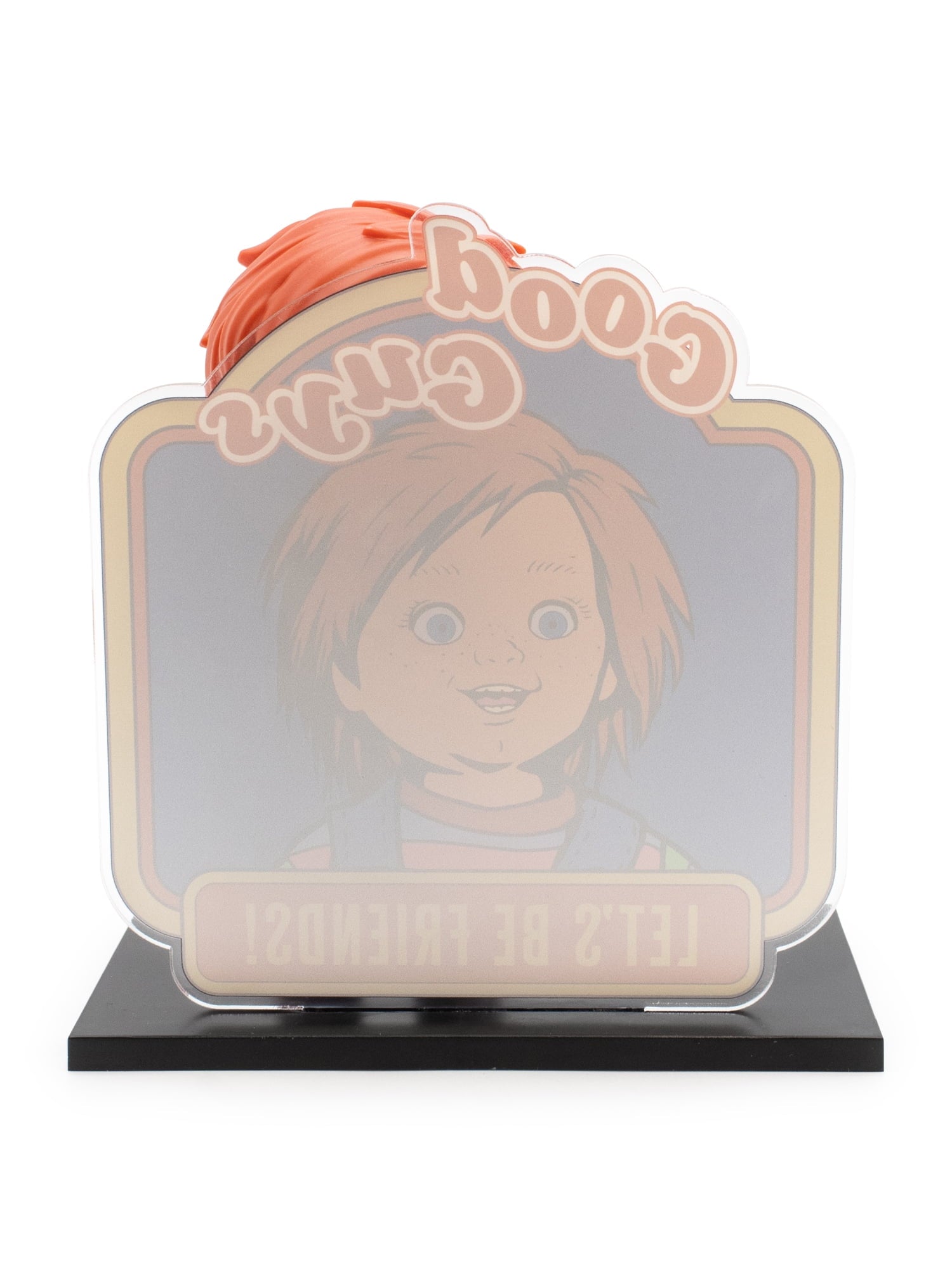 Chucky Fly Guys+ 4.5-Inch Vinyl Figure with Acrylic Backdrop