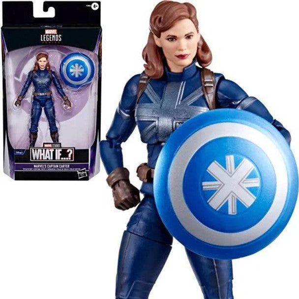 Hasbro Marvel Legends - What If? - Marvel's Captain Carter (Stealth Suit) Ages 4 and up. Fashions for Home