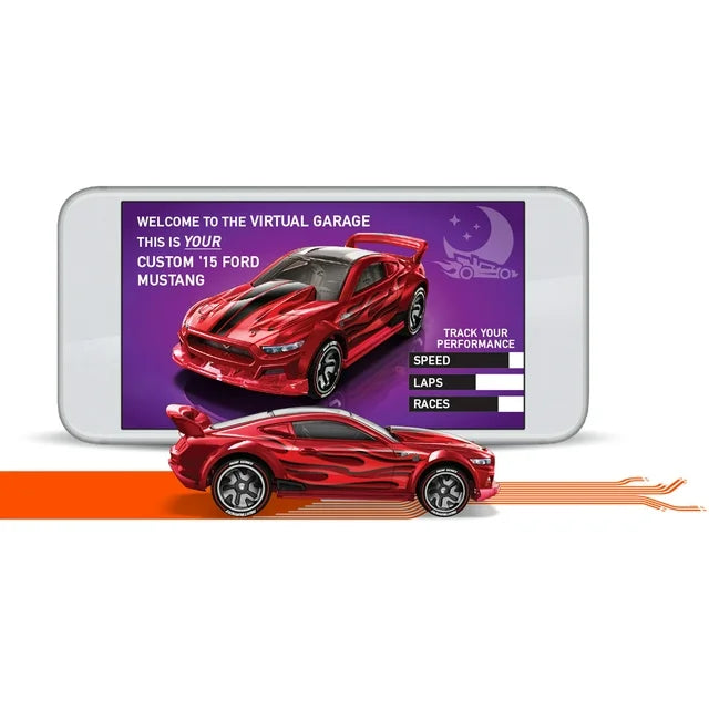 Hot Wheels id Custom  15 Ford Mustang Die-Cast Vehicle