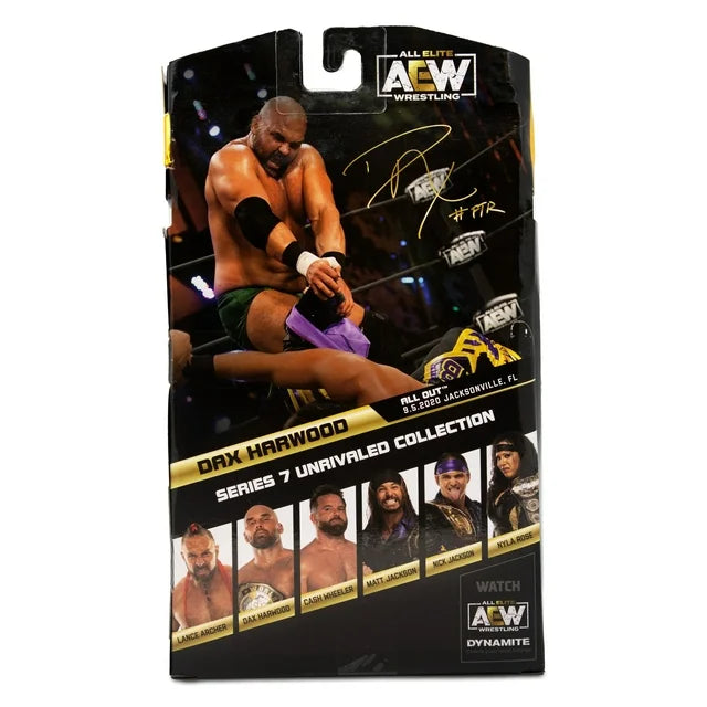All Elite Wrestling Unrivaled Dax Harwood Fashions for Home