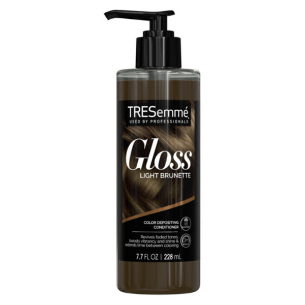 Tresemme Gloss Light Brunette Provides 3-Minute Results in Shower Color Enhancing  7.7 fl oz Fashions for Home