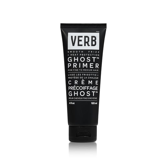 VERB Ghost Primer Heat Protectant - Infused with Morgina Oil - Frizz Control Heat Styling Cream - Vegan, No Parabens or Harmful Sulfates