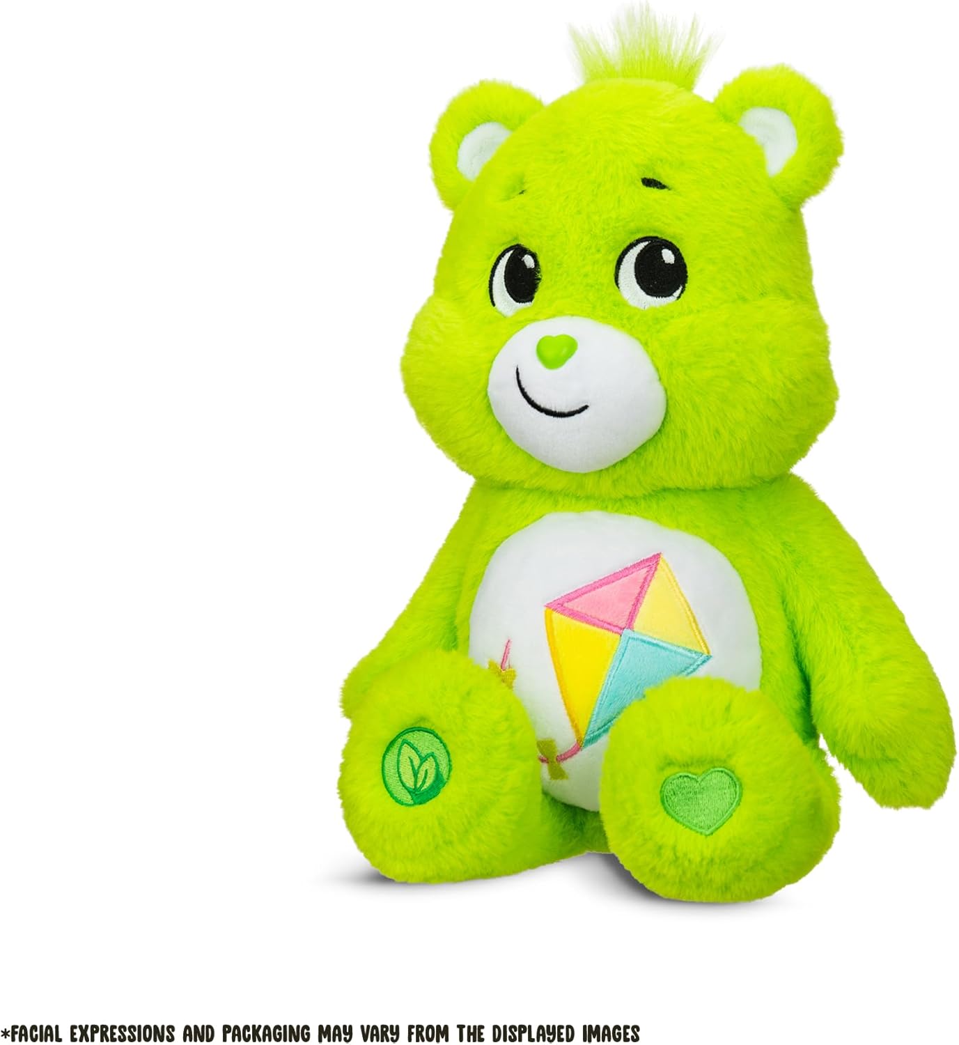 Care Bears New 2021 14" Plush - Do-Your-Best Bear - Soft Huggable Material! , Green