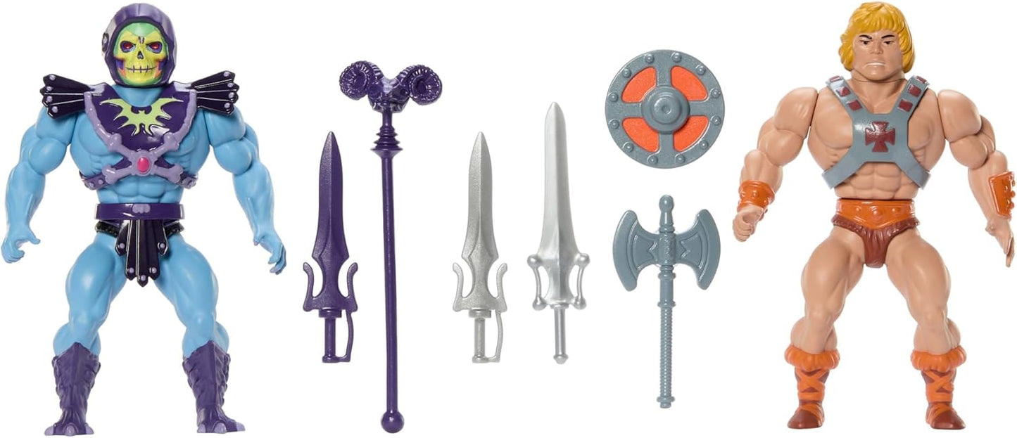 Masters of the Universe Origins Retro He-Man & Skeletor Action Figure 2-Pack - Fashions for Home