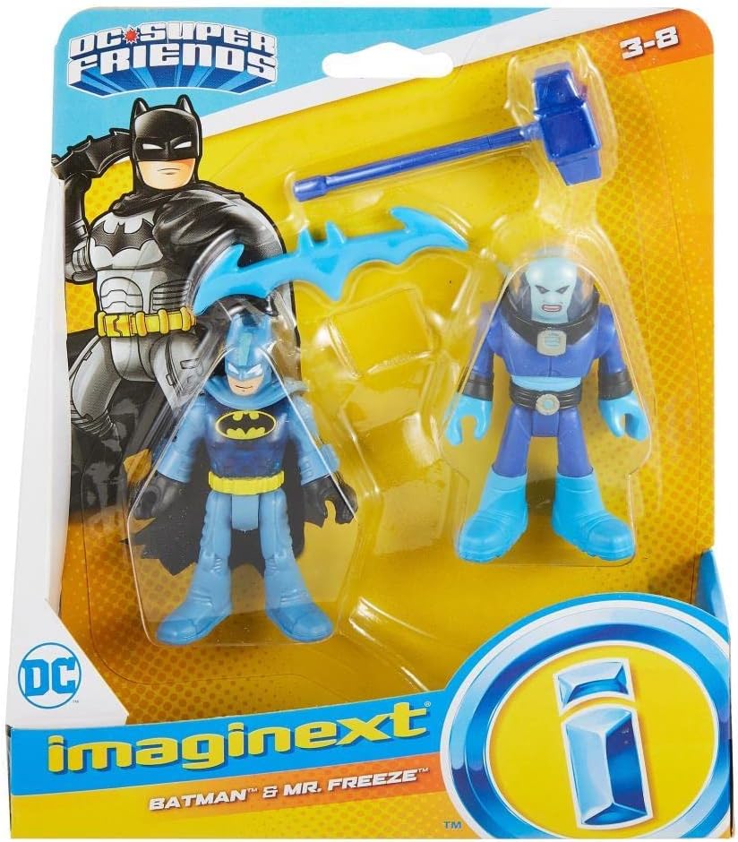 Fisher-Price Imaginext DC Super Friends Batman & Mr Freeze Figure Set - Fashions for Home