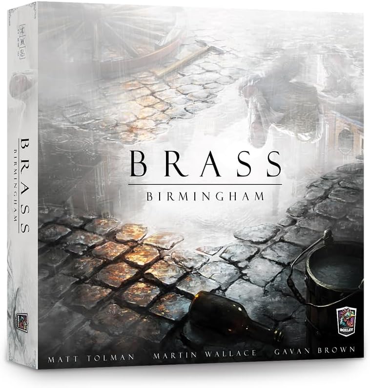 Brass: Birmingham - an Economic Strategy Game for 2-4 Players | #1 Board Game on Board Game Geek | Ages 14+ | Plays in 60-120 Minutes