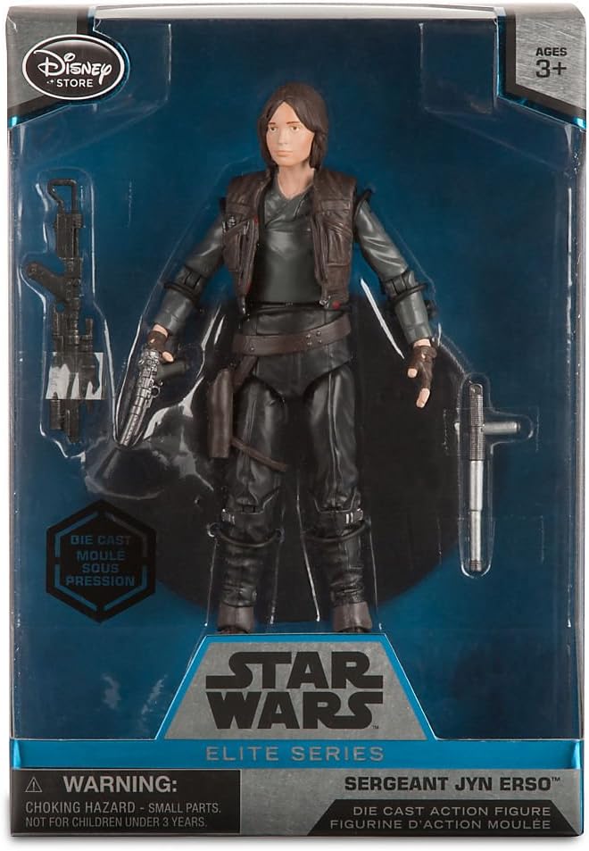 Star Wars Sergeant Jyn Erso Elite Series Die Cast Action Figure - 6 Inch - Rogue One: A Story