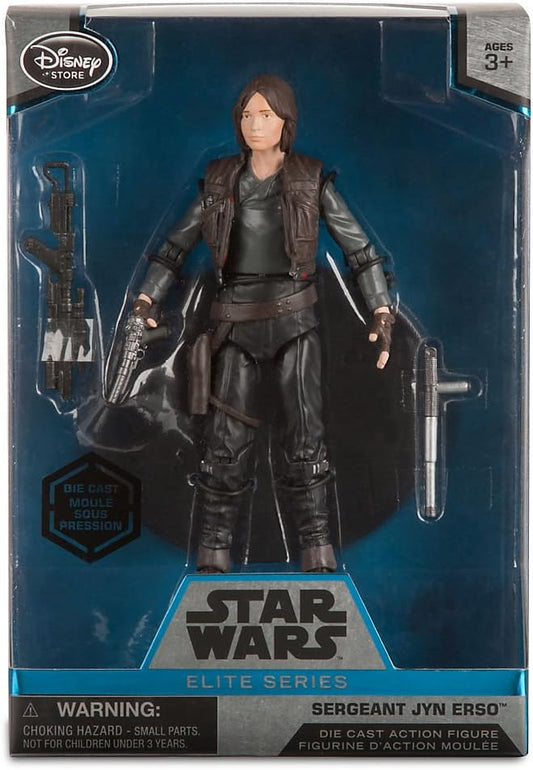 Star Wars Sergeant Jyn Erso Elite Series Die Cast Action Figure - 6 Inch - Rogue One: A Story