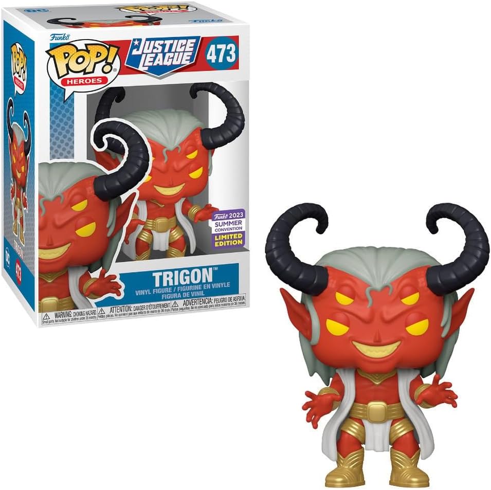 Funko 71746 Justice League Trigon Pop! 2023 Summer Convention - Fashions for Home