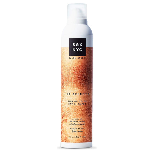 SGX NYC Brunette Dry Shampoo - 6.5 Oz - For Darker Hair Colors Or Roots - Instantly Revitalizes and Refreshes Hair for Volume Fashions for Home