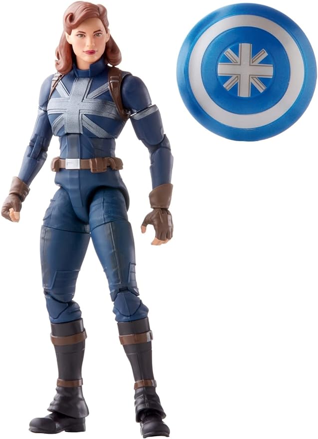 Hasbro Marvel Legends - What If? - Marvel's Captain Carter (Stealth Suit) Ages 4 and up. Fashions for Home