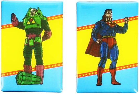 DC Comics Magnet Set: Superman and Lex Luthor
