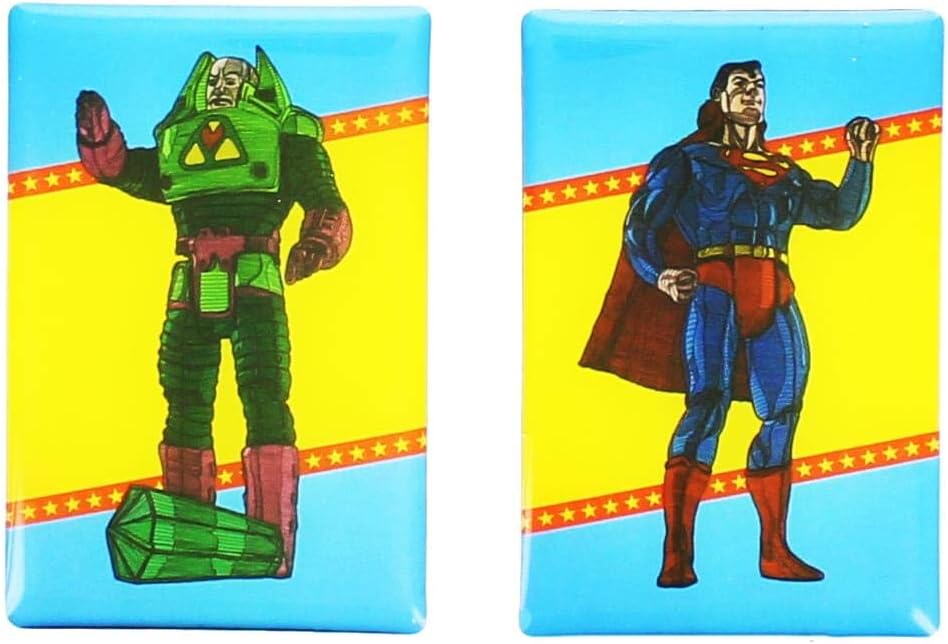 DC Comics Magnet Set: Superman and Lex Luthor