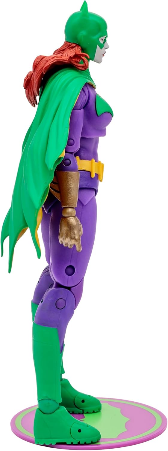 McFarlane DC Multiverse Action Figure Batgirl Jokerized (Three Jokers) (Gold Label) 18 cm