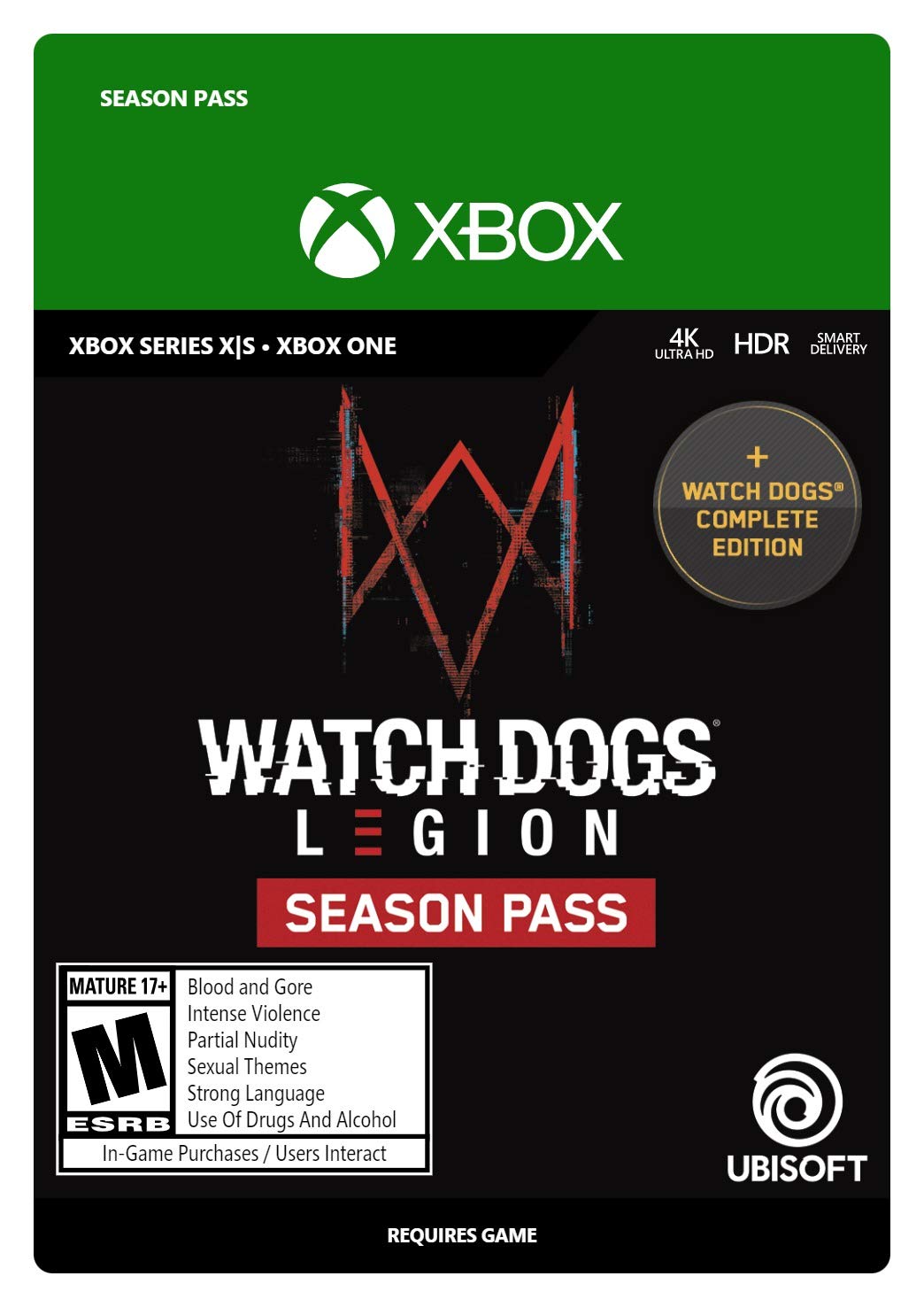 Watch Dogs Legion - Xbox One Standard Edition