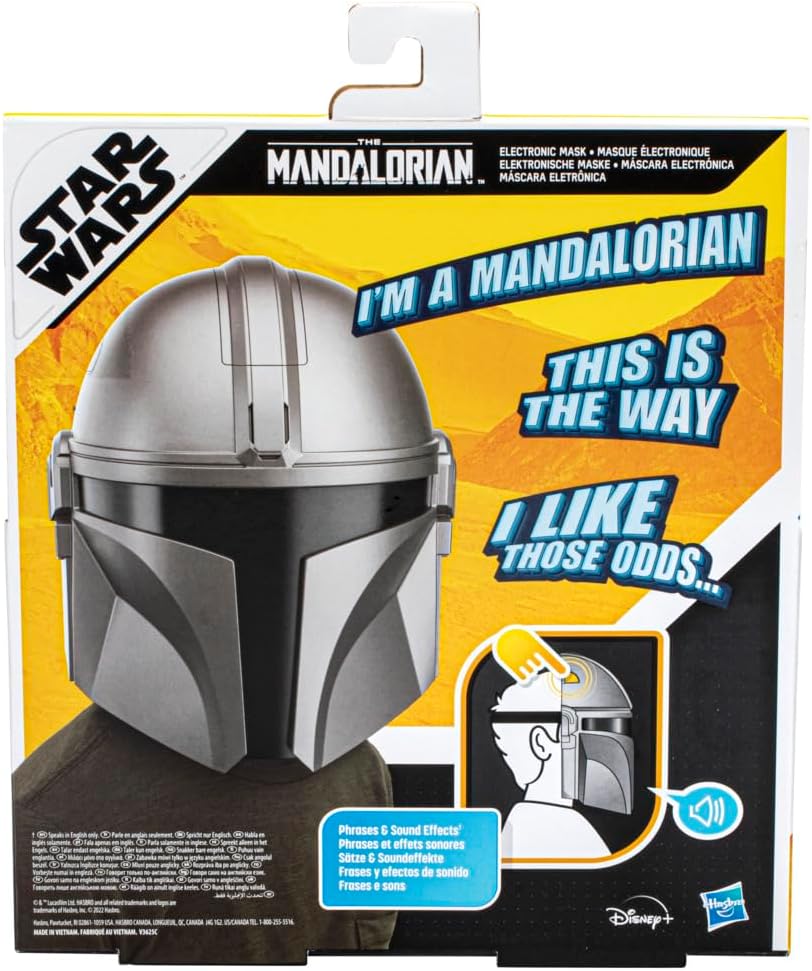 STAR WARS The Mandalorian Electronic Mask - Fashions for Home
