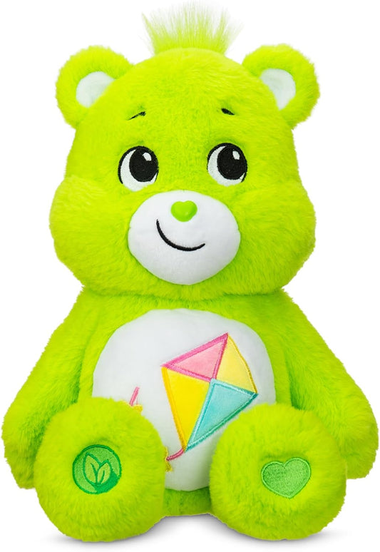 Care Bears New 2021 14" Plush - Do-Your-Best Bear - Soft Huggable Material! , Green