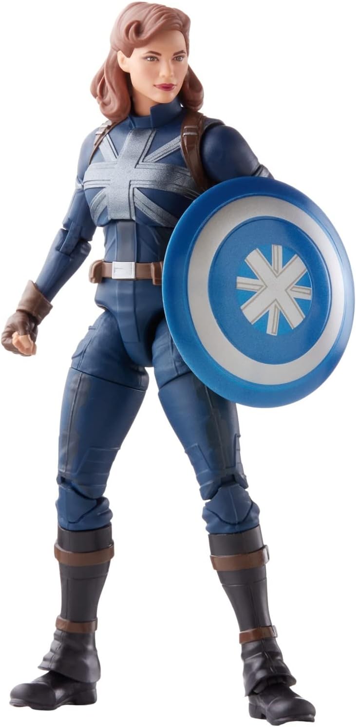 Hasbro Marvel Legends - What If? - Marvel's Captain Carter (Stealth Suit) Ages 4 and up. Fashions for Home