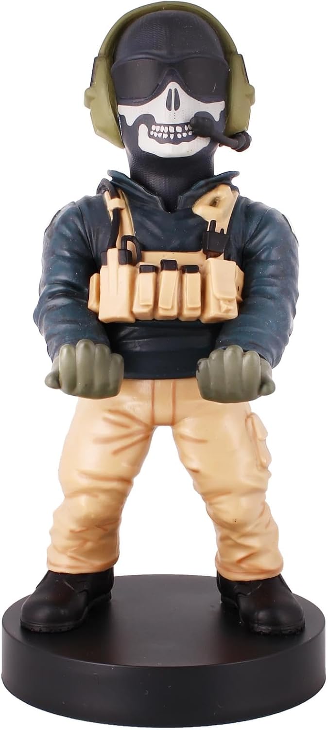 Power Up Factory Exquisite Gaming: Call of Duty: Lt. Simon "Ghost" Riley - Original Mobile Phone & Gaming Controller Holder - Fashions for Home