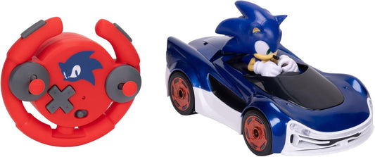 Sonic The Hedgehog - JAKKS Pacific - Sonic Drift RC Vehicle with Light Effects Fashions for Home