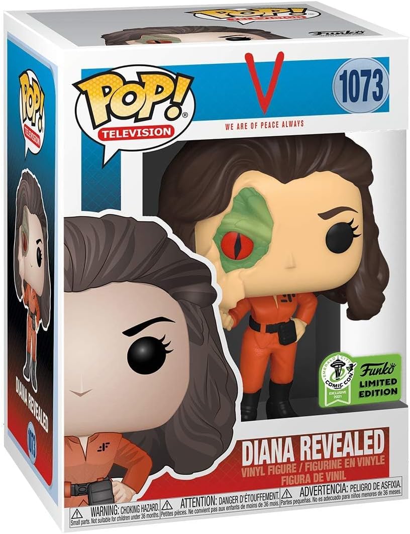 Funko POP Diana with Lizard Face ECCC 2021 Spring Convention Exclusive Action Figure