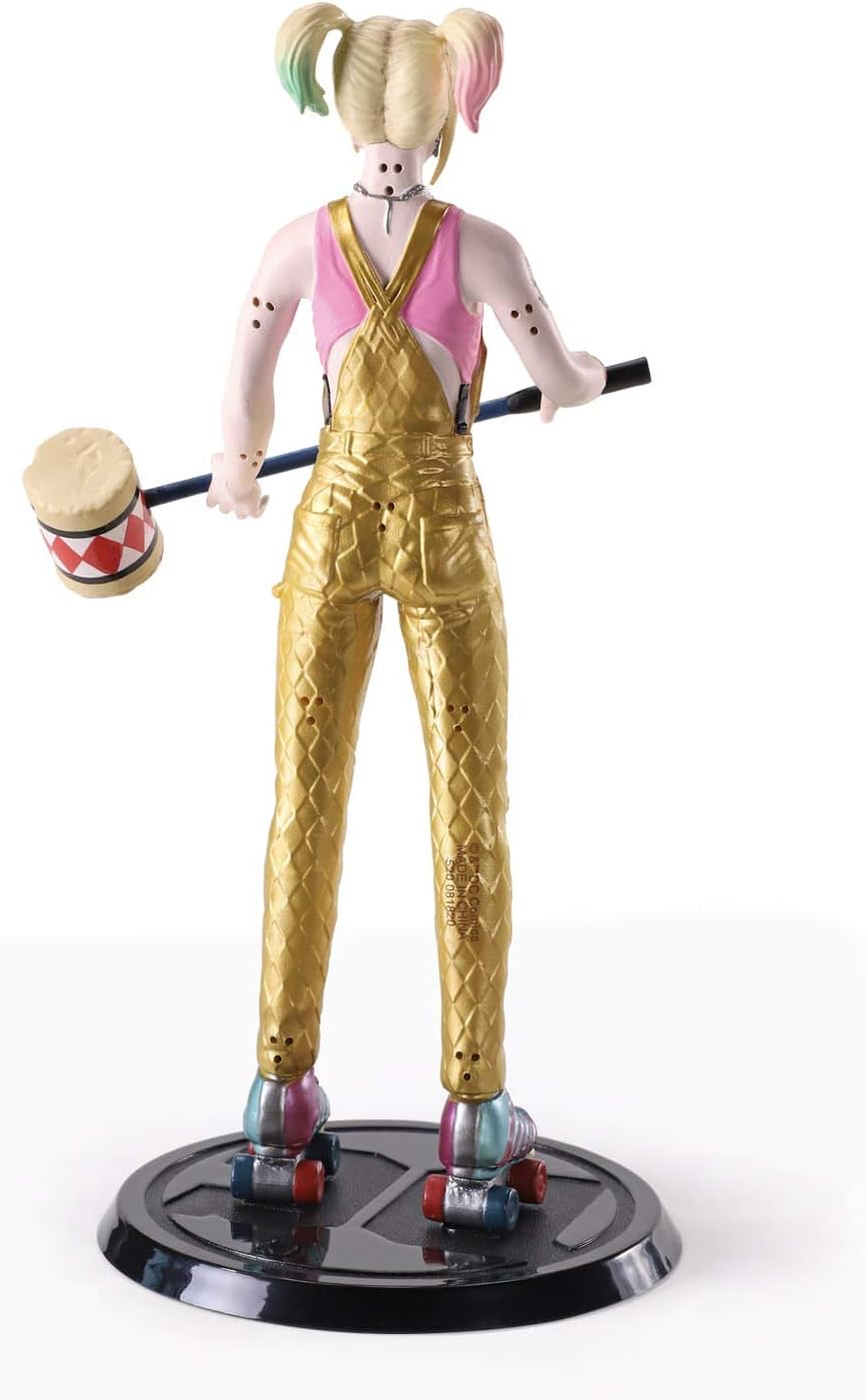 BendyFigs DC Movies Harley Quinn BOP with Mallet