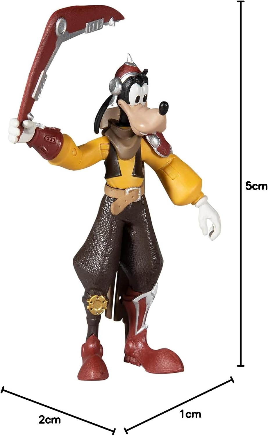 Disney Mirrorverse 5" Goofy Action Figure with Accessories