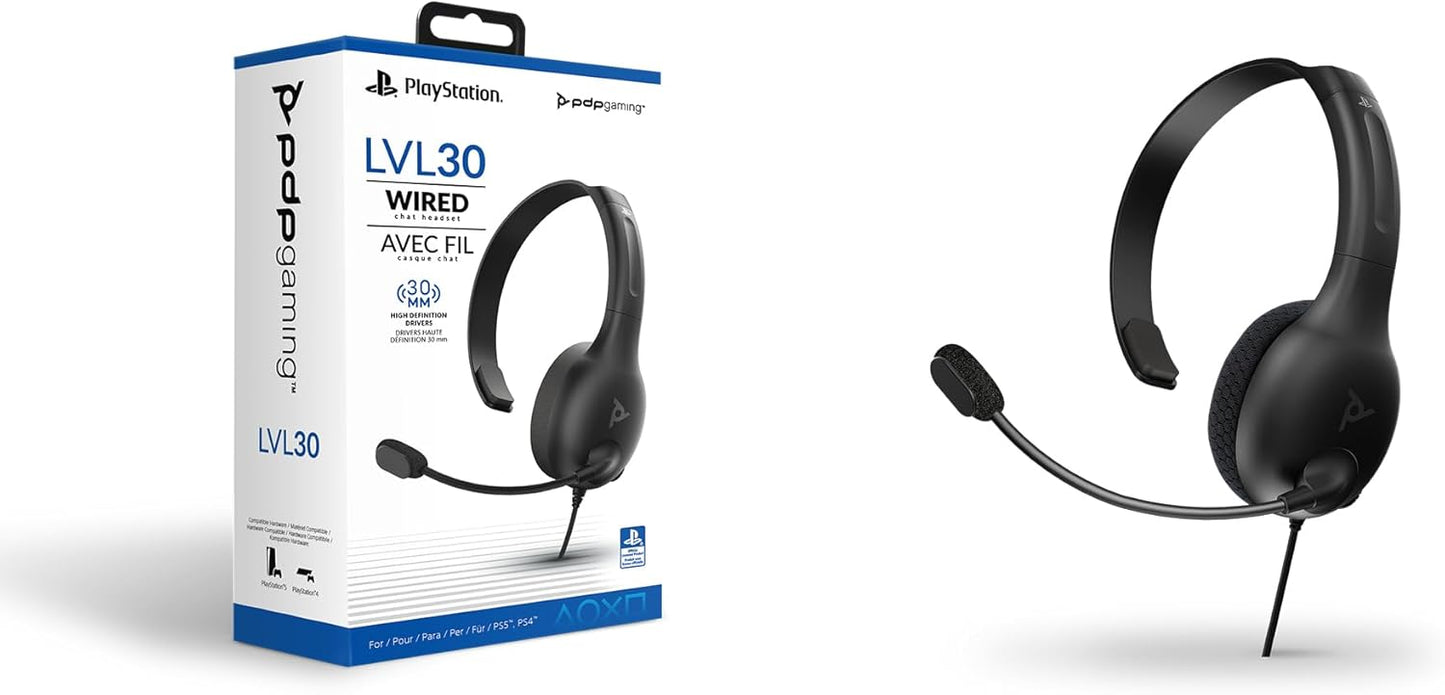 PDP LVL30 Wired Headset with Single-Sided One Ear Headphone - Fashions for Home 