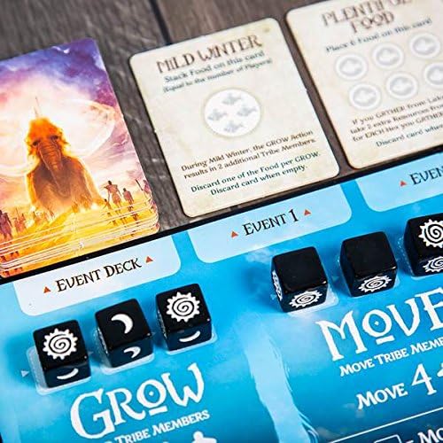 Rise of Tribes Strategy Board Game - Build, Explore, Dominate - Perfect for Family Game Nights and Board Game Enthusiasts
