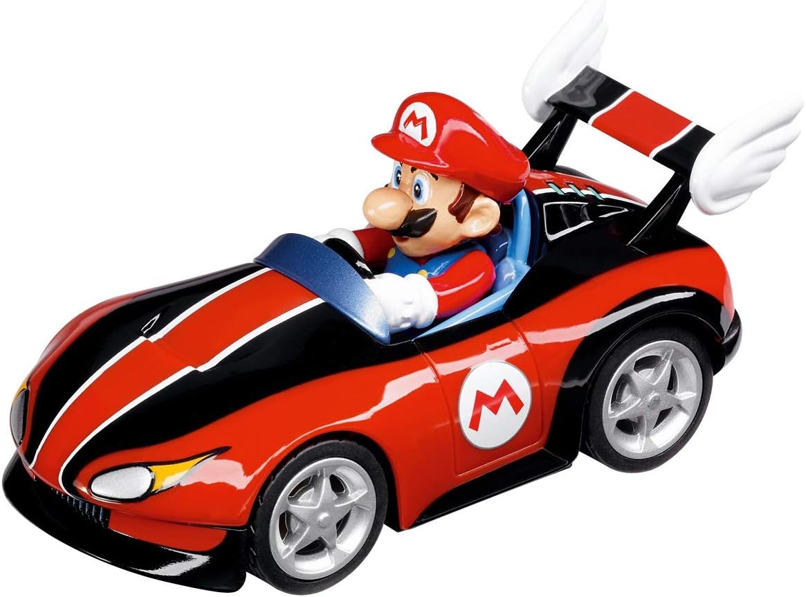 Carrera Pull & Speed Set of 3 Mario Kart Pull Back Toy Car Vehicle Playset Fashions for Home
