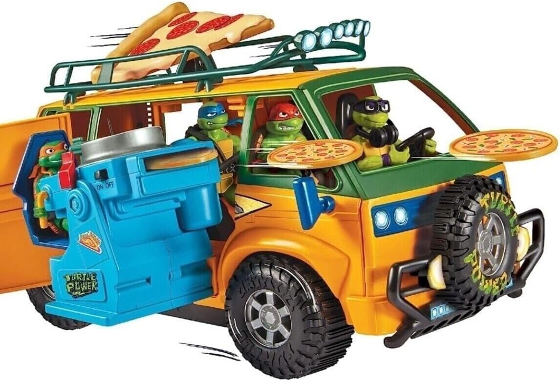 Teenage Mutant Ninja Turtles: Mutant Mayhem Pizza Fire Delivery Van by Playmates Toys