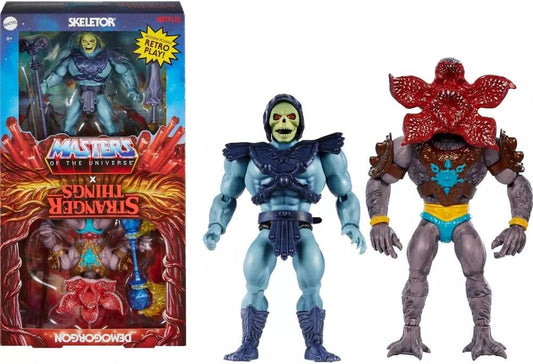 Masters of the Universe X Stranger Things Skeletor and Demogorgon Action Figure Set - 2 Pack - Fashions for Home