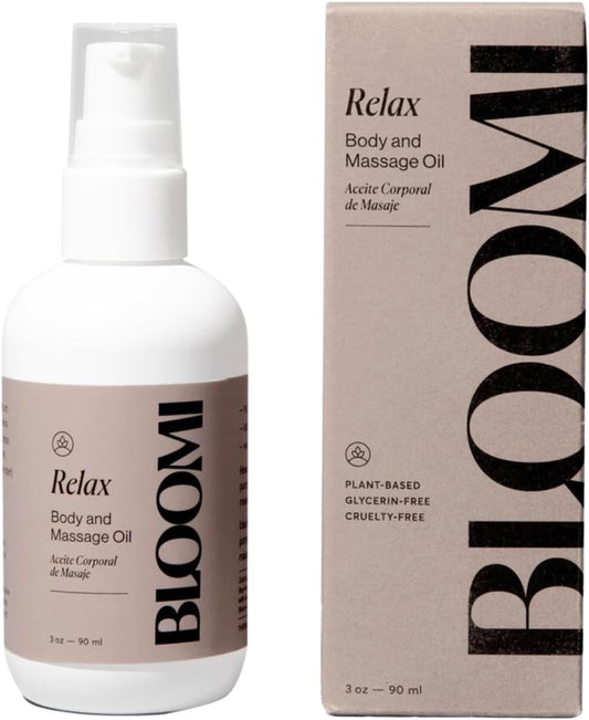 Bloomi Relax Body and Massage Oil 3oz/90ml