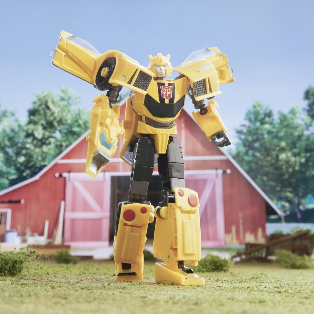 Transformers Toys EarthSpark Deluxe Class Bumblebee Action Figure - Fashions for Home