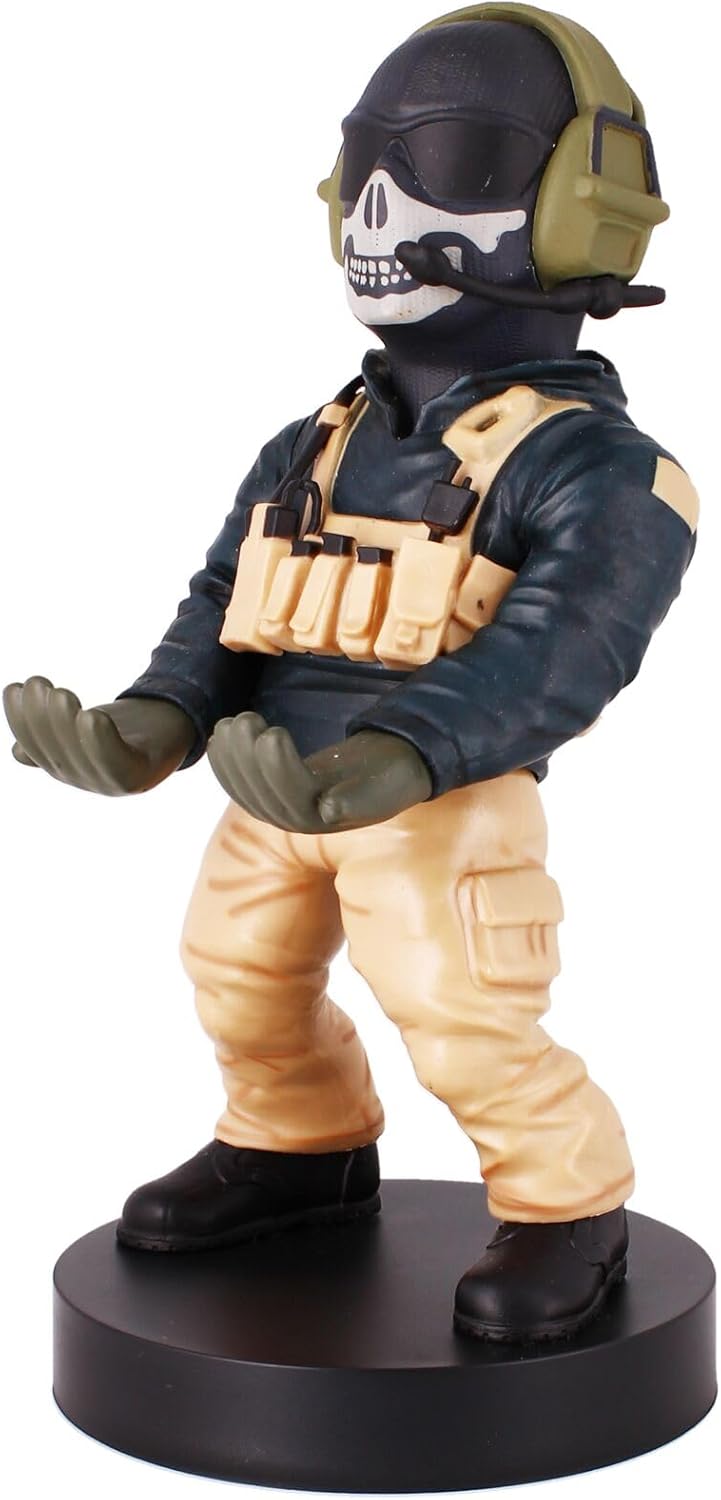 Power Up Factory Exquisite Gaming: Call of Duty: Lt. Simon "Ghost" Riley - Original Mobile Phone & Gaming Controller Holder - Fashions for Home