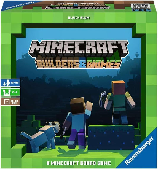 Ravensburger Minecraft: Builders & Biomes - Engaging Strategy Board Game | Ideal for 2-4 Players | Perfect for Ages 10 & Up | Authentic Minecraft Experience | Great Gift for Minecraft Enthusiasts Fashions for Home