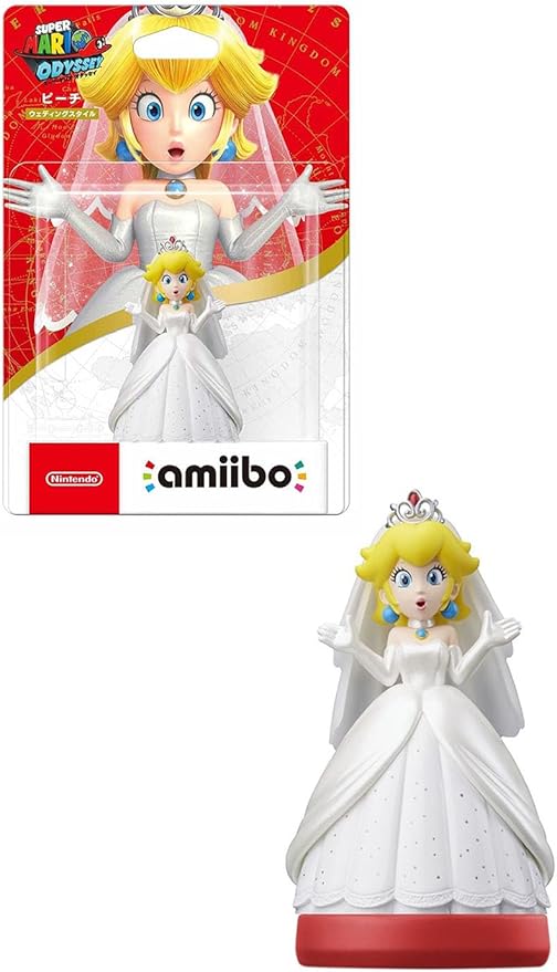 Peach Wedding Outfit, Super Mario Odyssey Series, Nintendo amiibo, NVLCABAU