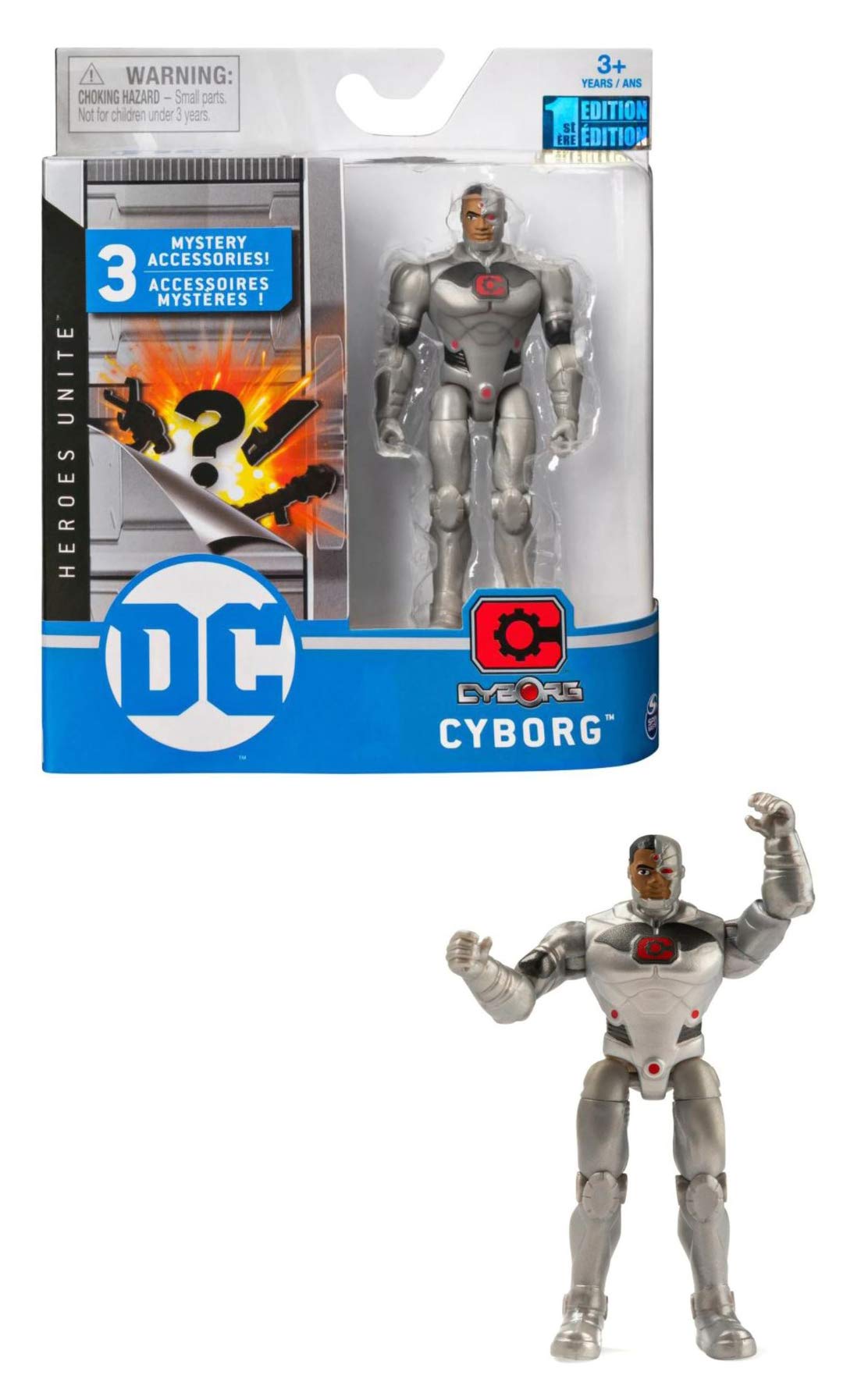 DC Heroes Unite Cyborg 4 Inch Fashions for Home