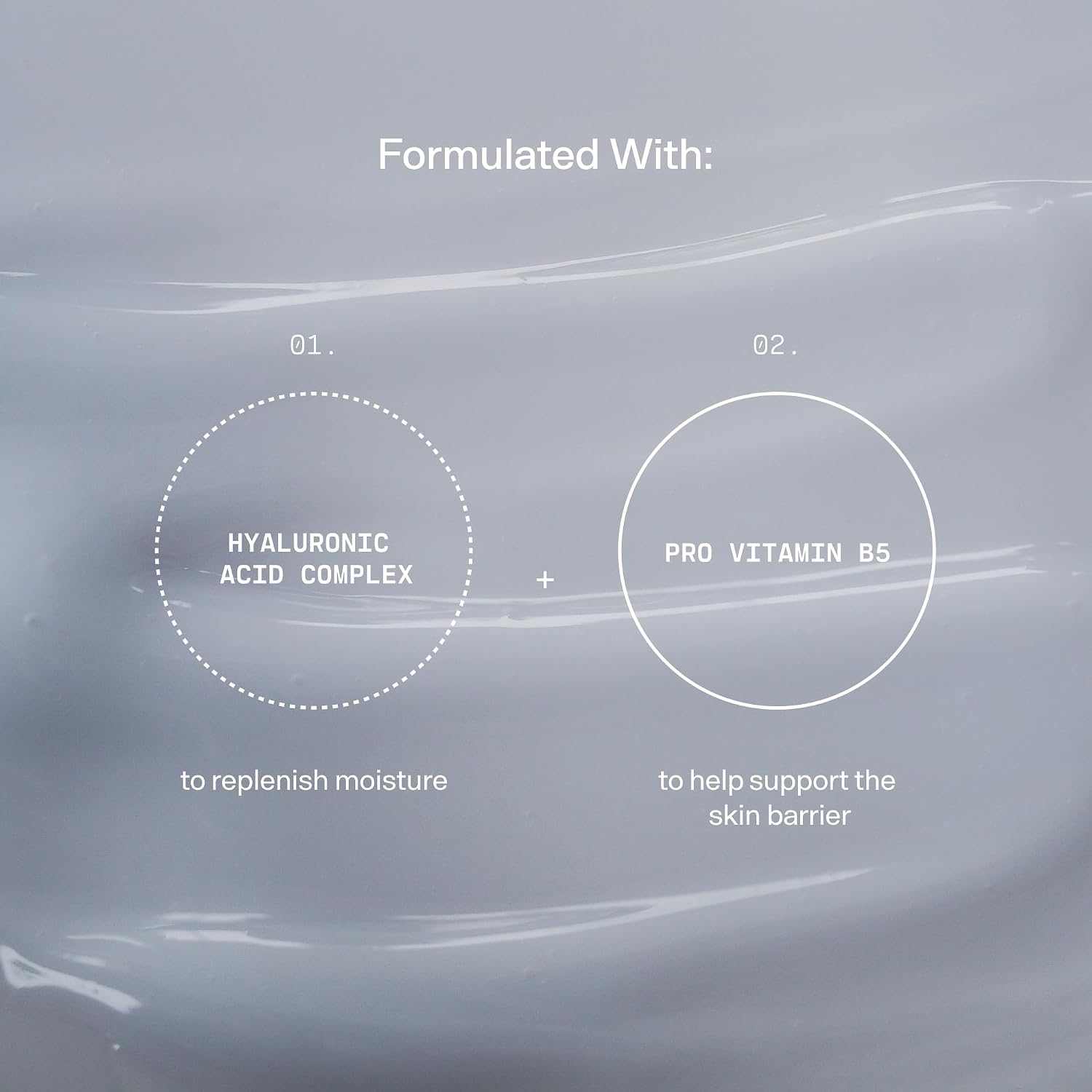 VERSED Water Rush Intensive Hydrating Serum | Hyaluronic Acid & B5, 1 Oz