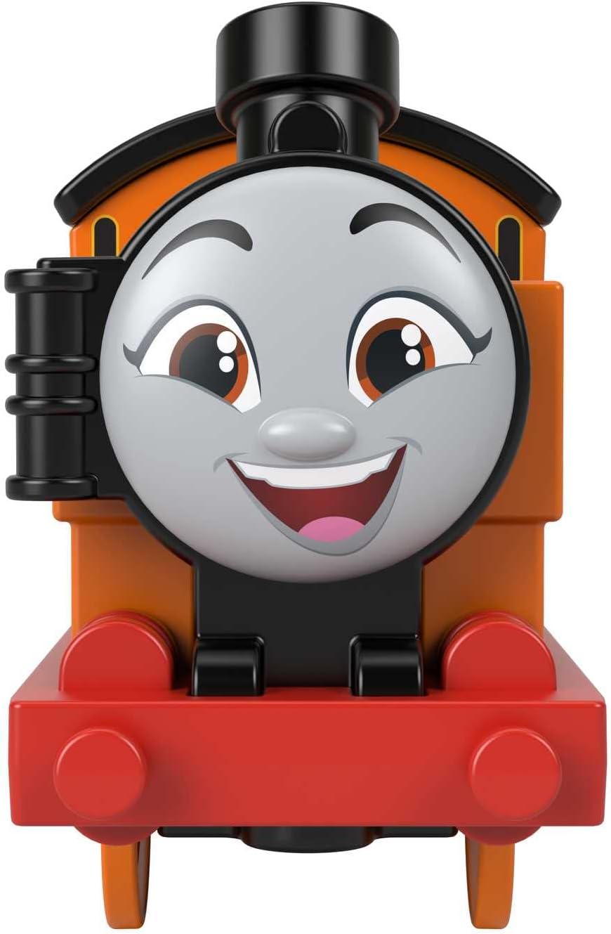 Thomas & Friends Motorized Toy Train Nia Battery-Powered Engine with Cargo for Pretend Play Preschool Kids Ages 3+ Years​