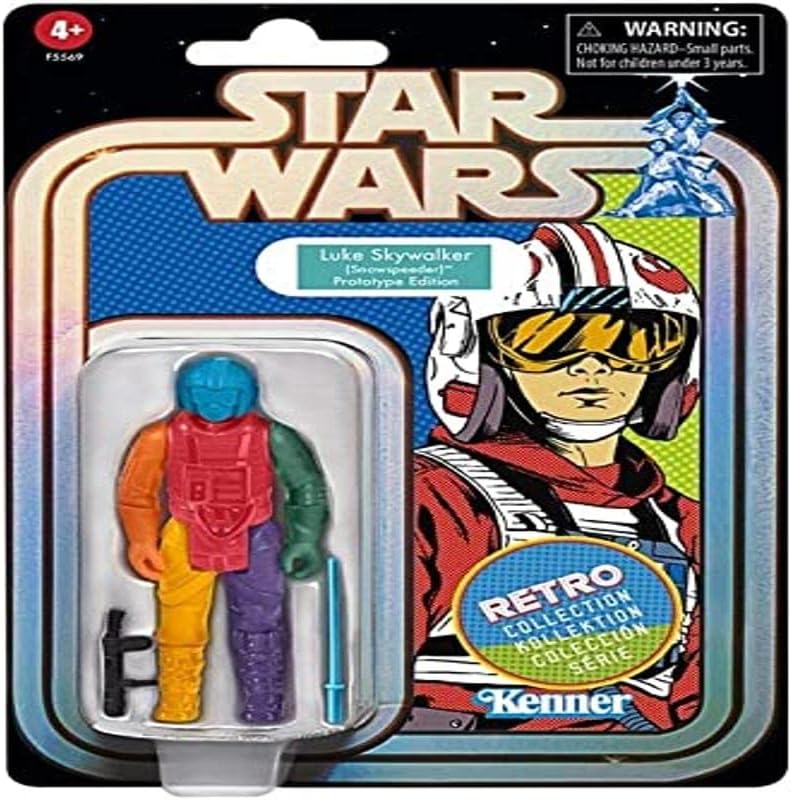 Star Wars Retro Collection Luke Skywalker (Snowspeeder) Prototype Edition - Fashions for Home