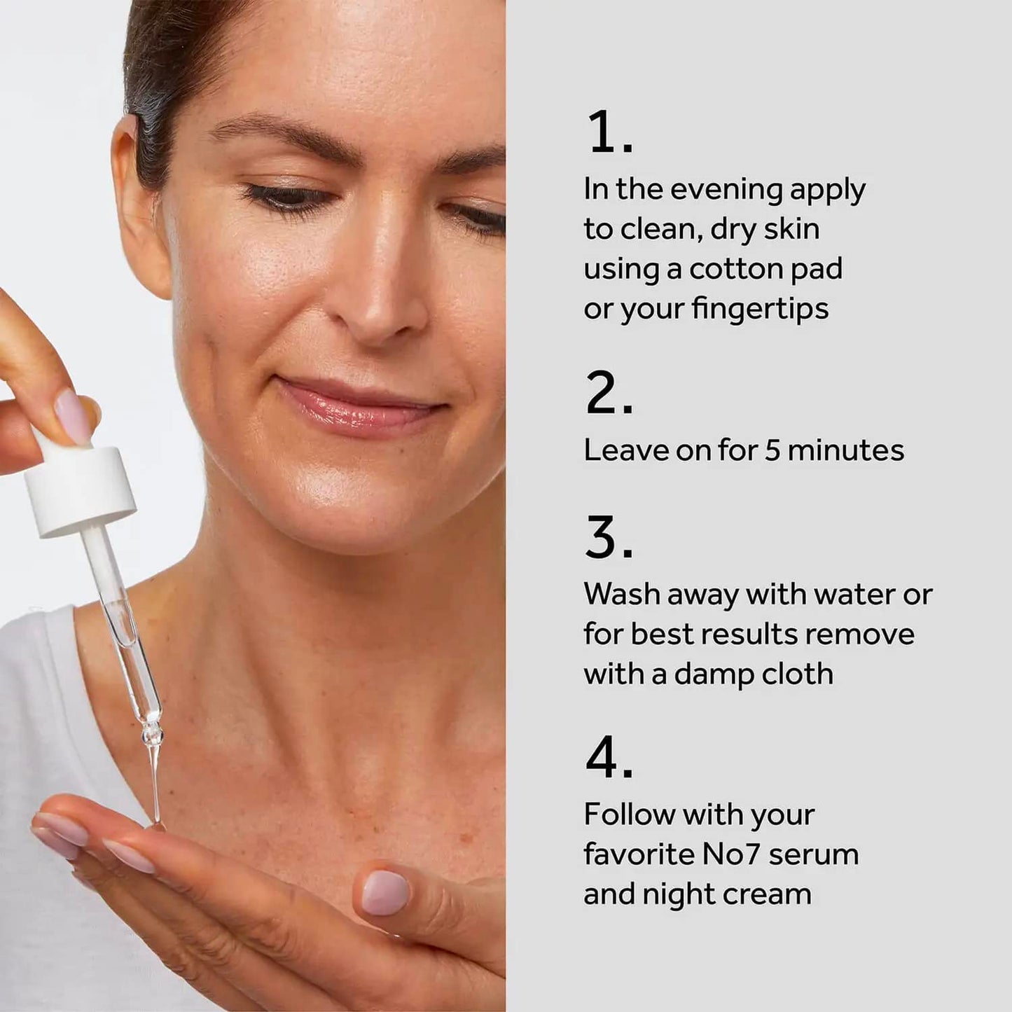 No7 Laboratories Resurfacing Peel 15% Glycolic Acid - Skin Resurfacing Face Peel for Smoother Skin - Brightening Pore Cleanser + Face Peeling Treatment for Impurities & Dead Skin Cells (30ml)