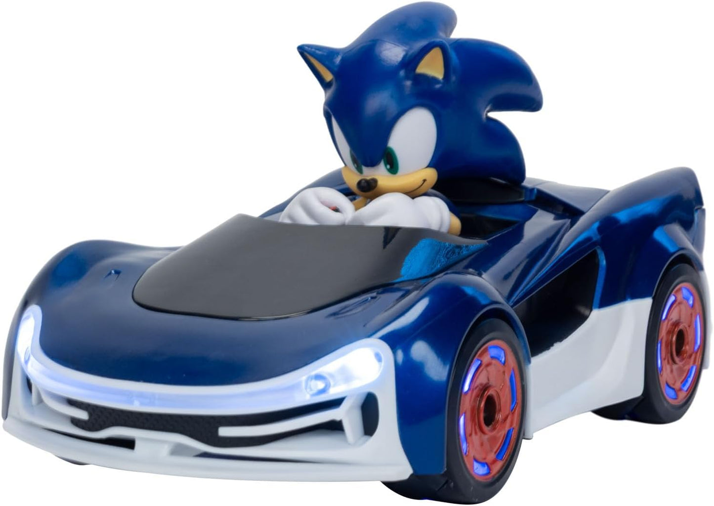 Sonic The Hedgehog - JAKKS Pacific - Sonic Drift RC Vehicle with Light Effects Fashions for Home