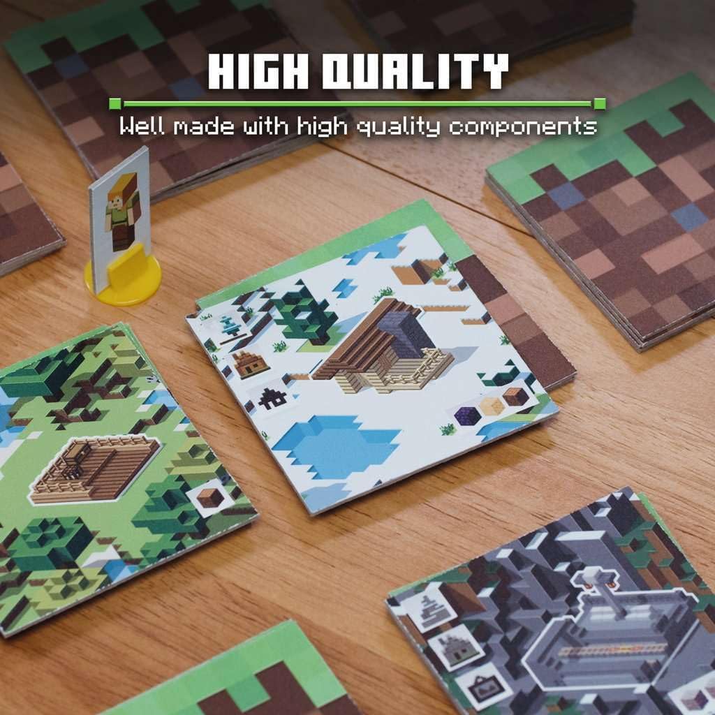 Ravensburger Minecraft: Builders & Biomes - Engaging Strategy Board Game | Ideal for 2-4 Players | Perfect for Ages 10 & Up | Authentic Minecraft Experience | Great Gift for Minecraft Enthusiasts Fashions for Home